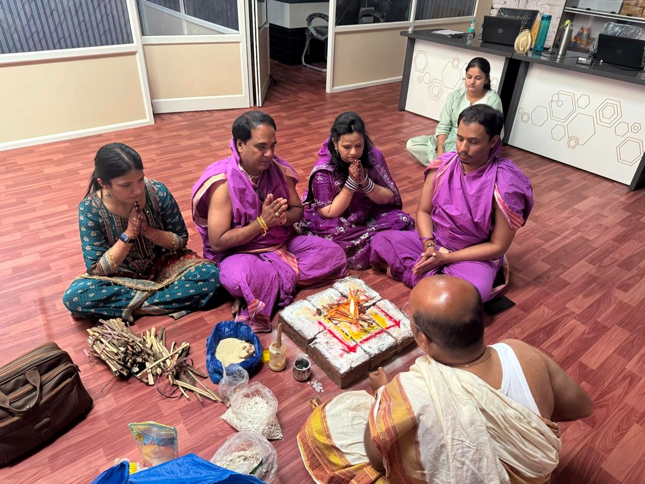 Office opening ceremony