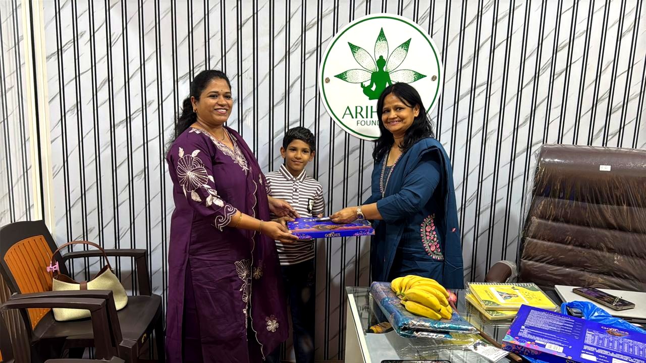 Students at Arihant Foundation