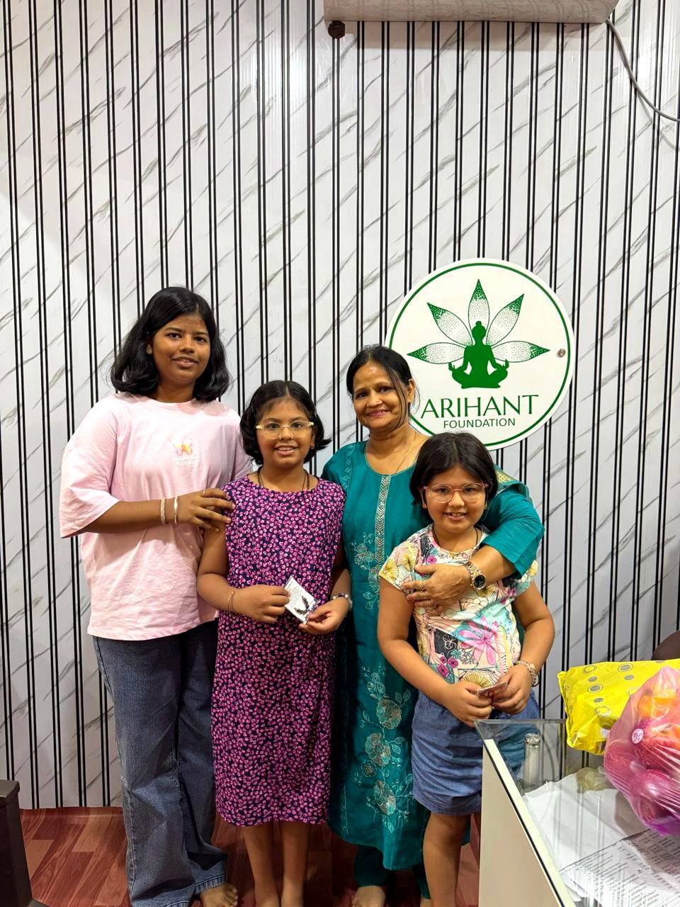 Young students at Arihant Foundation