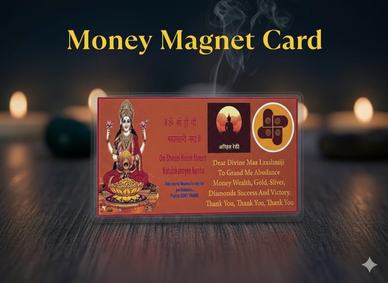 Energised Money Magnet Card (Big)